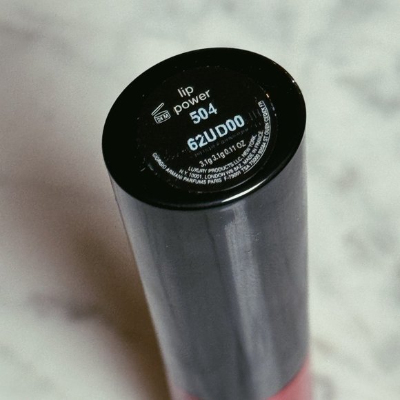 Armani Beauty Lip Power Long Lasting Lipstick | 504 - Picture 3 of 4